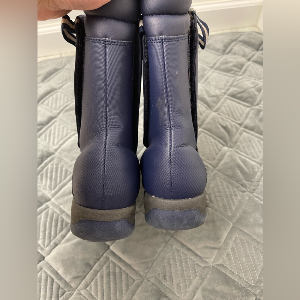 Land’s End Boys Navy Snow/Winter Boots Size 3M - Picture 10 of 10
